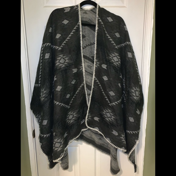 Express Other - Express Women's Winter Blanket Wrap Poncho